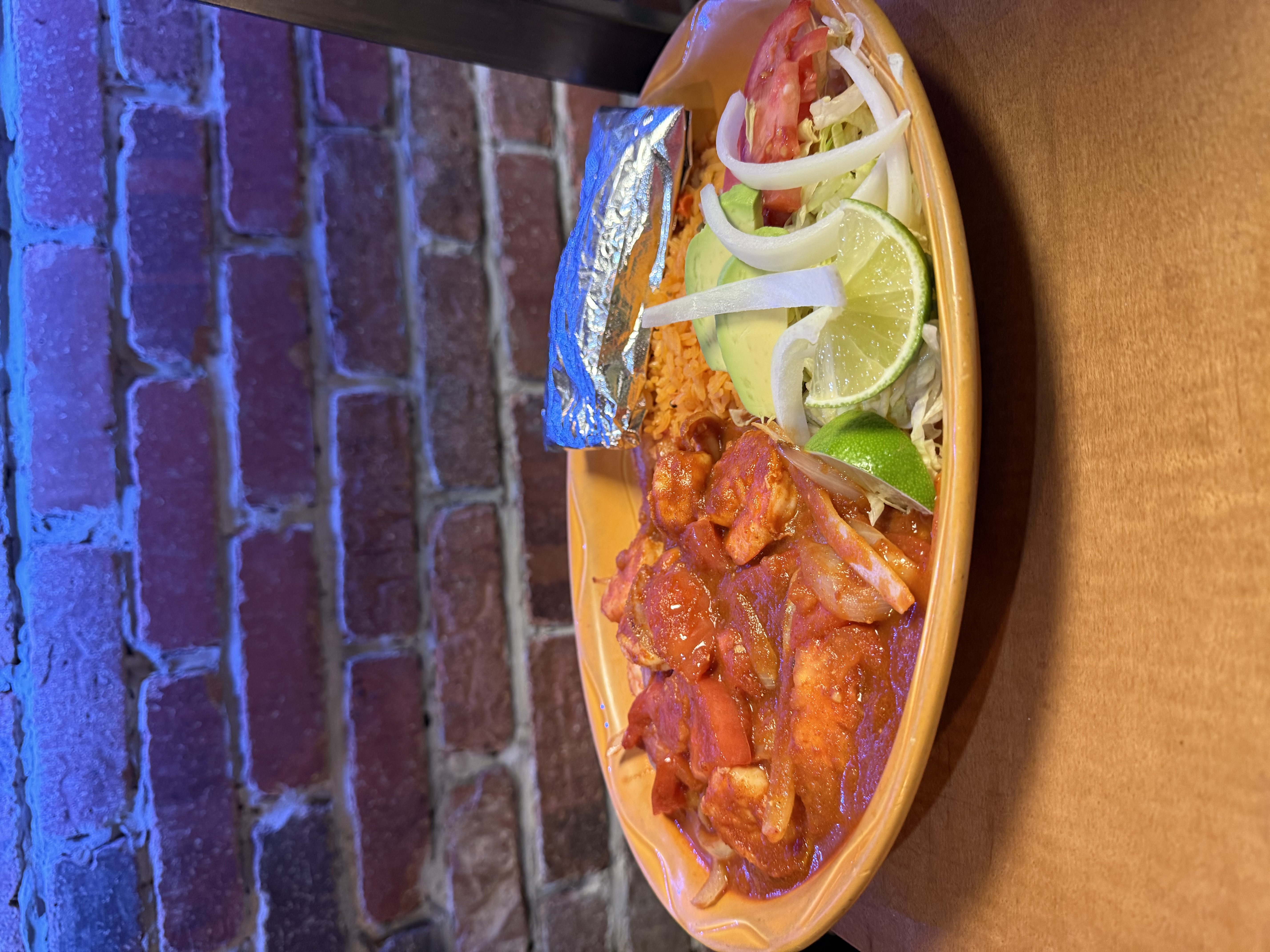 Camarones a la Diabla