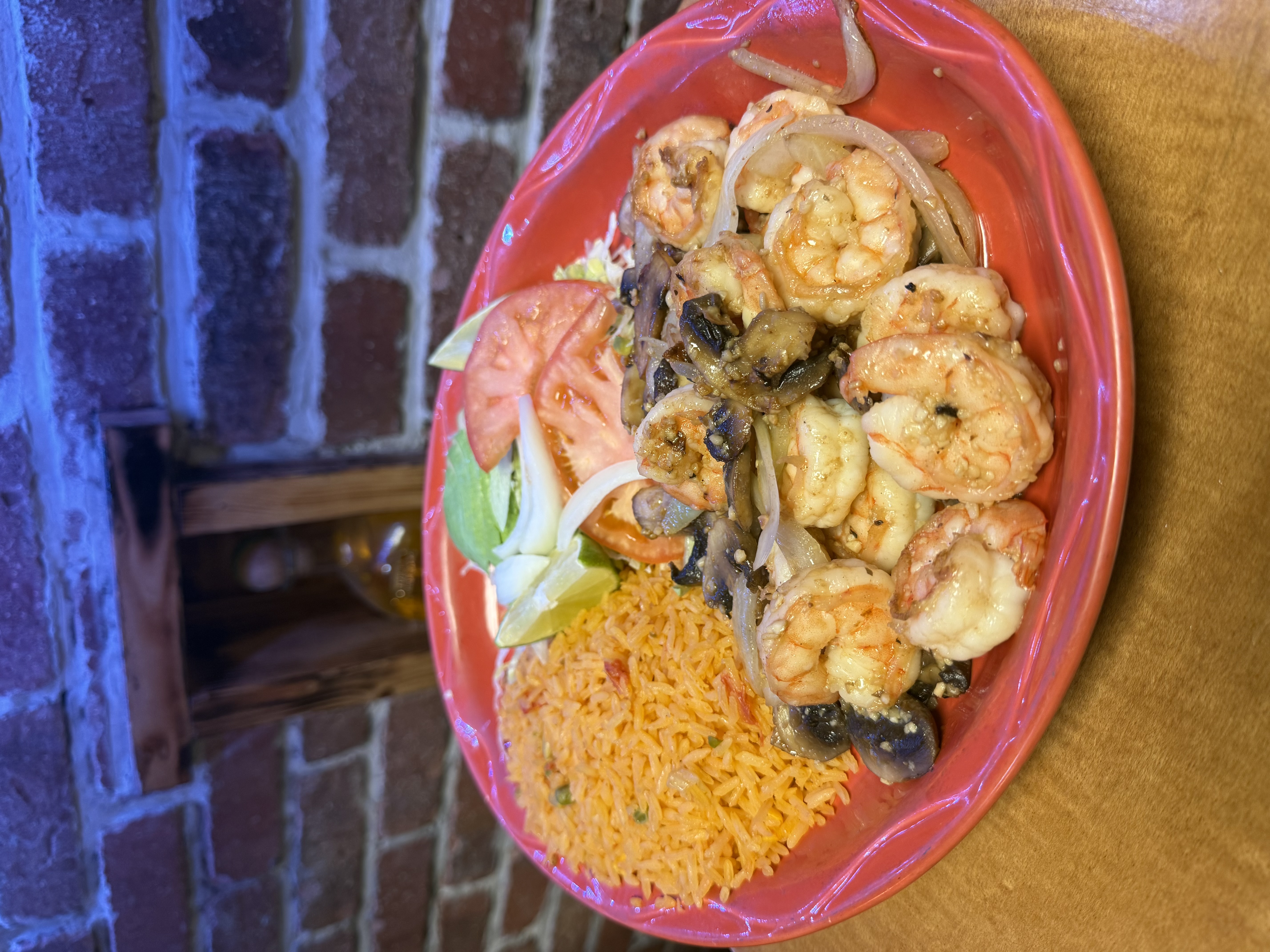 Camarones a Mojo de Ajo